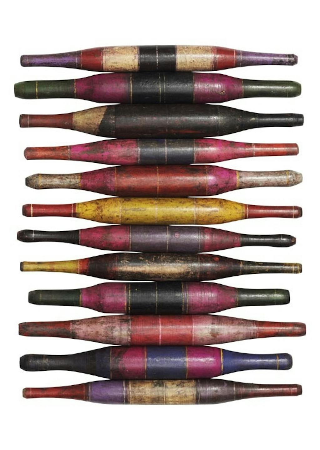 Gamle træruller Gamle træruller