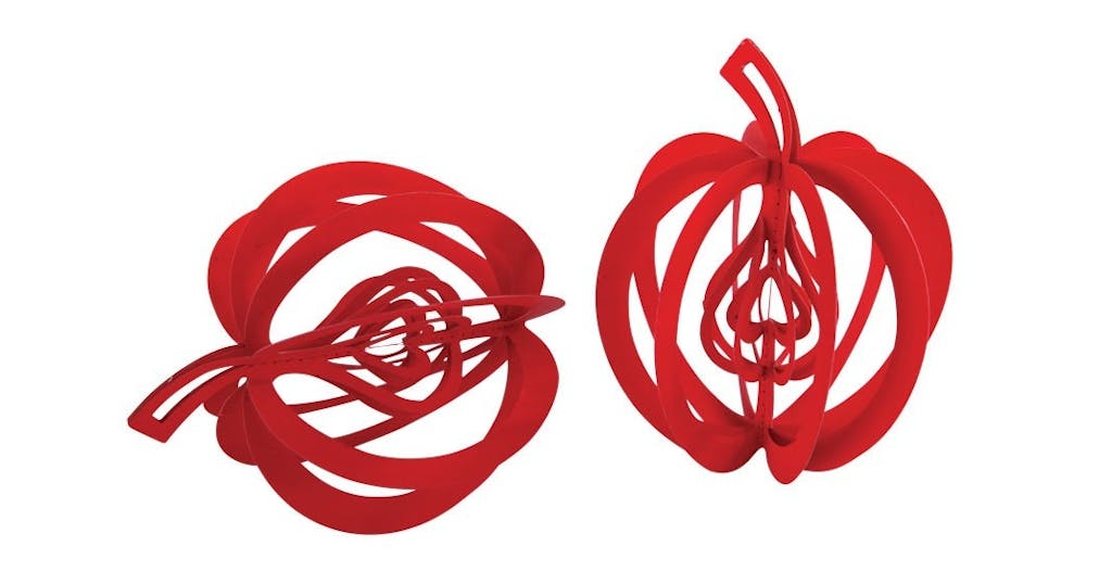 Æble i papirklip Æble i papirklip