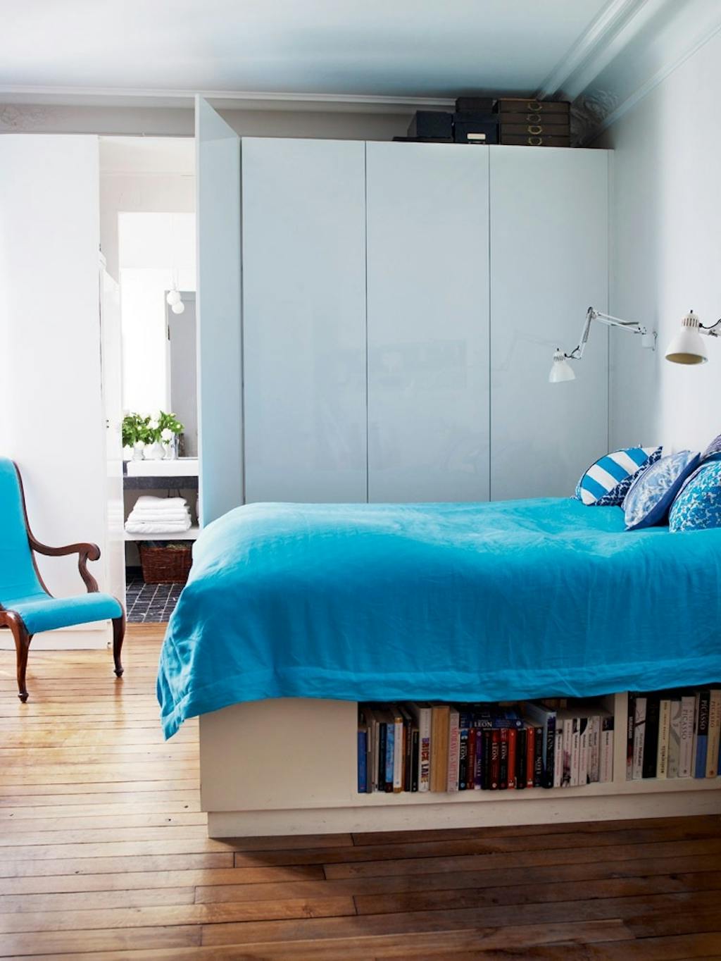 Simone Bendix' soveværelse