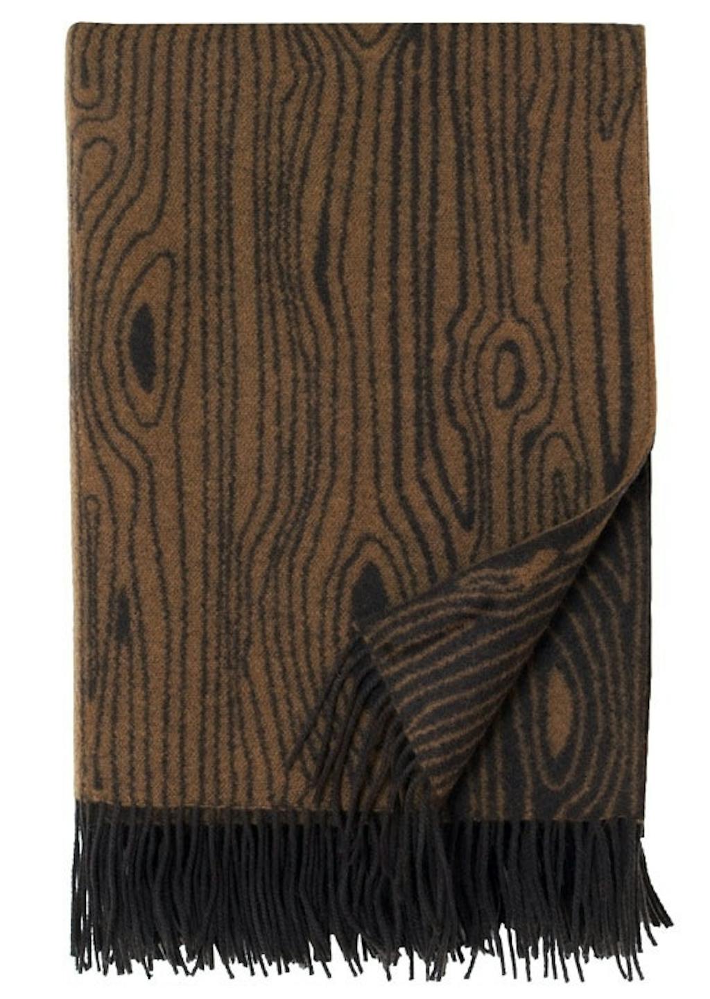 Strikket plaid, Wooly Wood