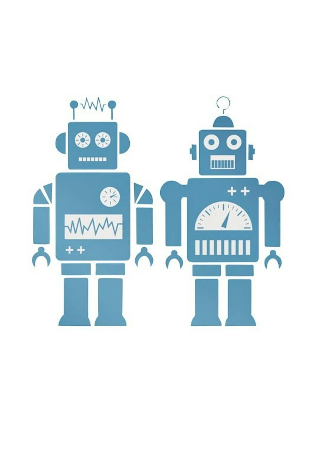 Wallsticker, Robots Wallsticker, Robots
