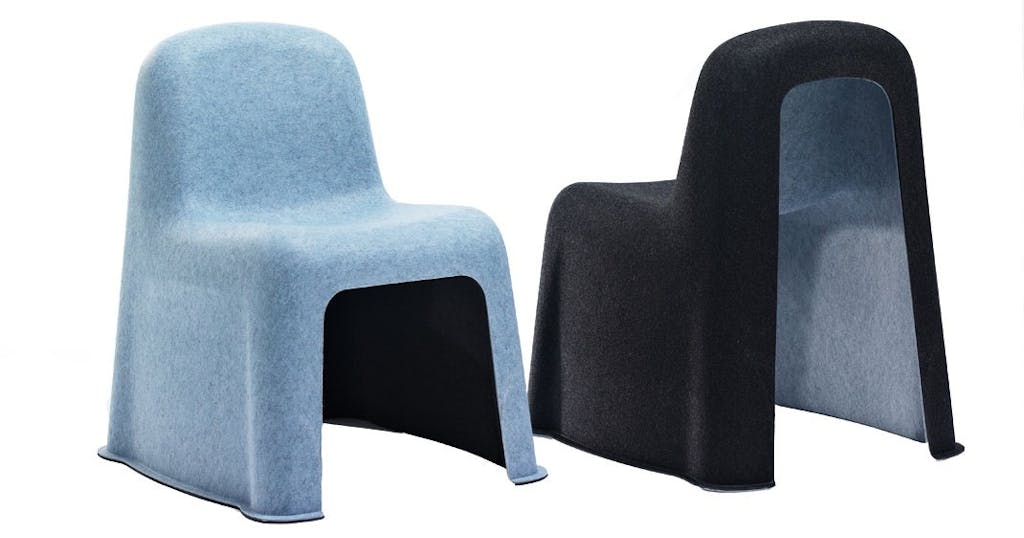 Fra plasticflaske til Nobody Chair