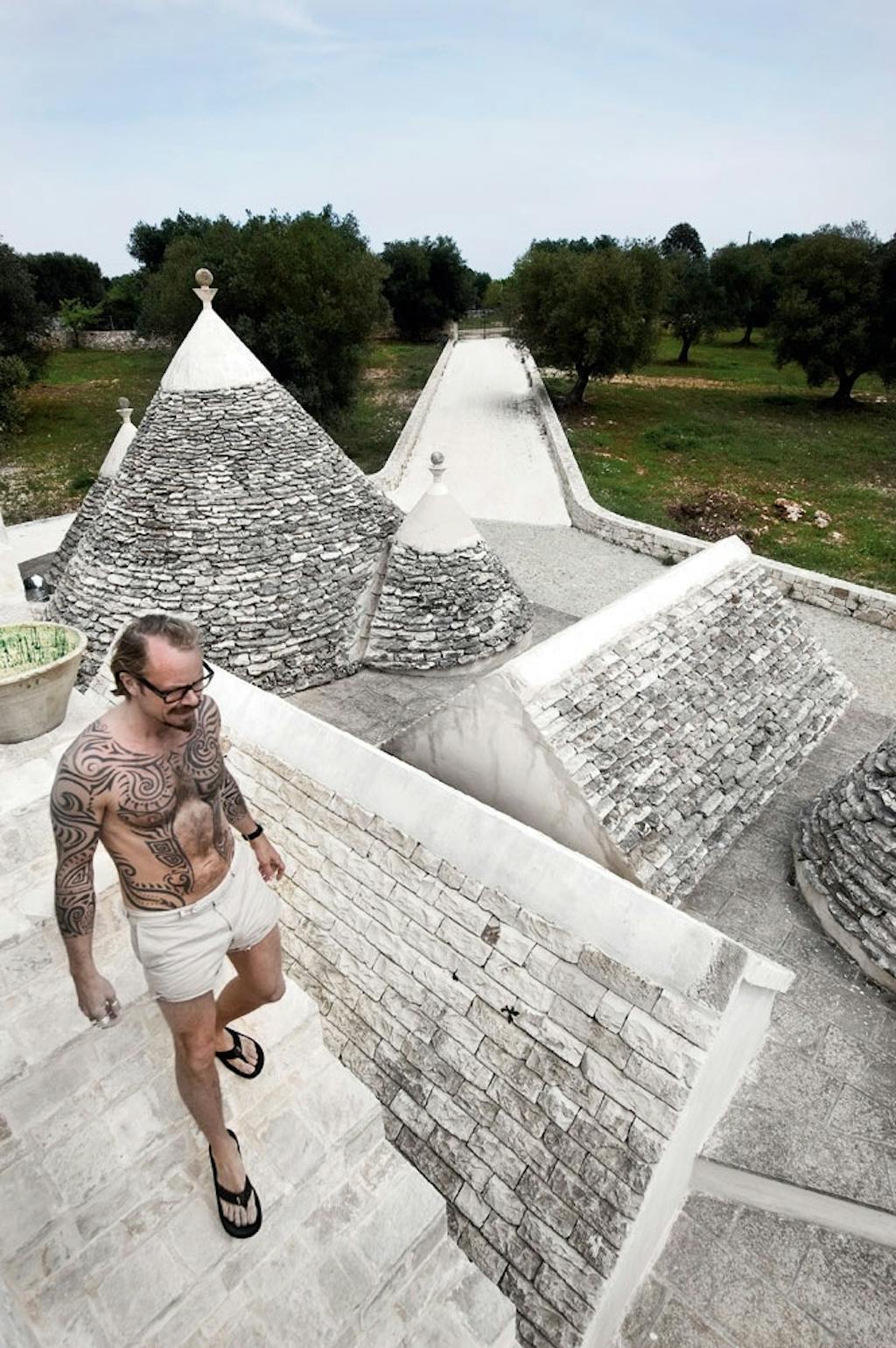 Morten Angelo på tagterrassen