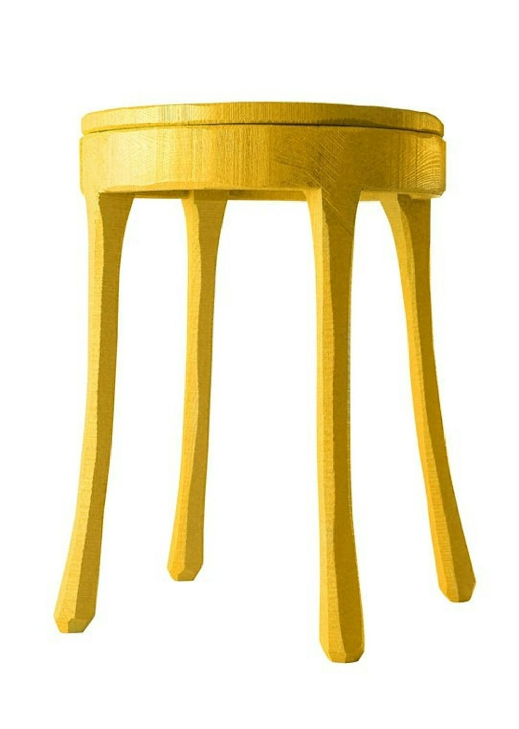 RAW table - gul RAW table - gul