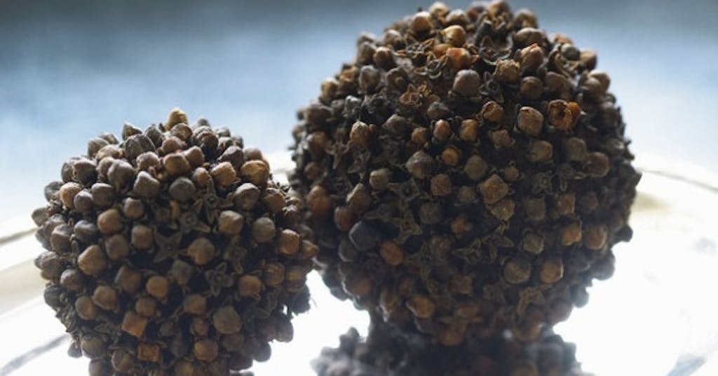 Appelsiner med nelliker