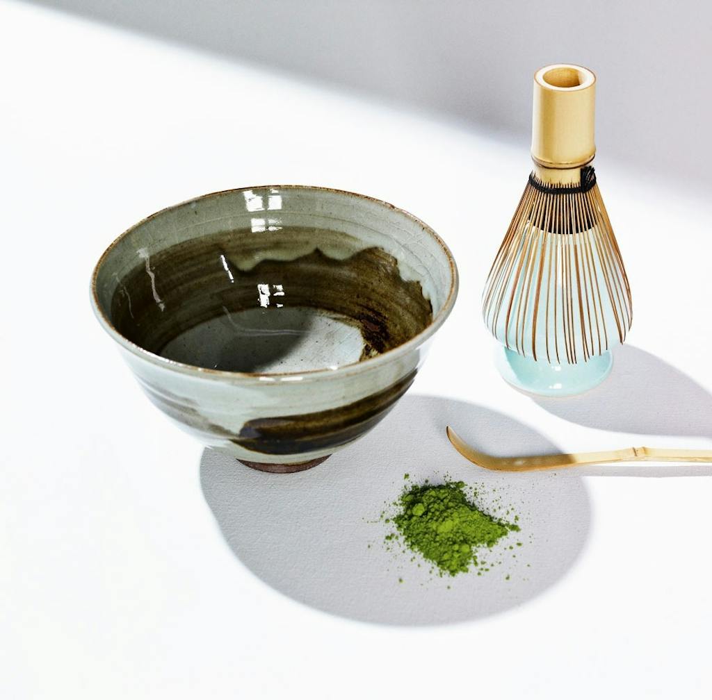 Matcha-skål