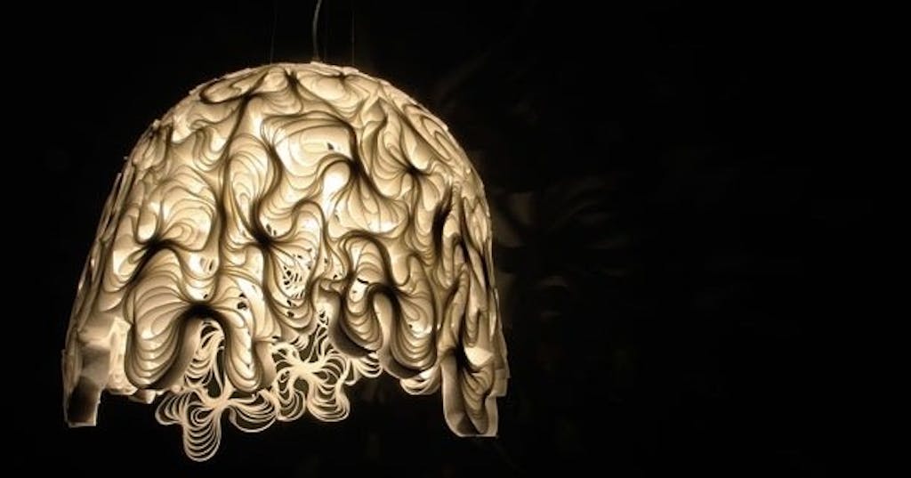 Paryklignende loftslampe