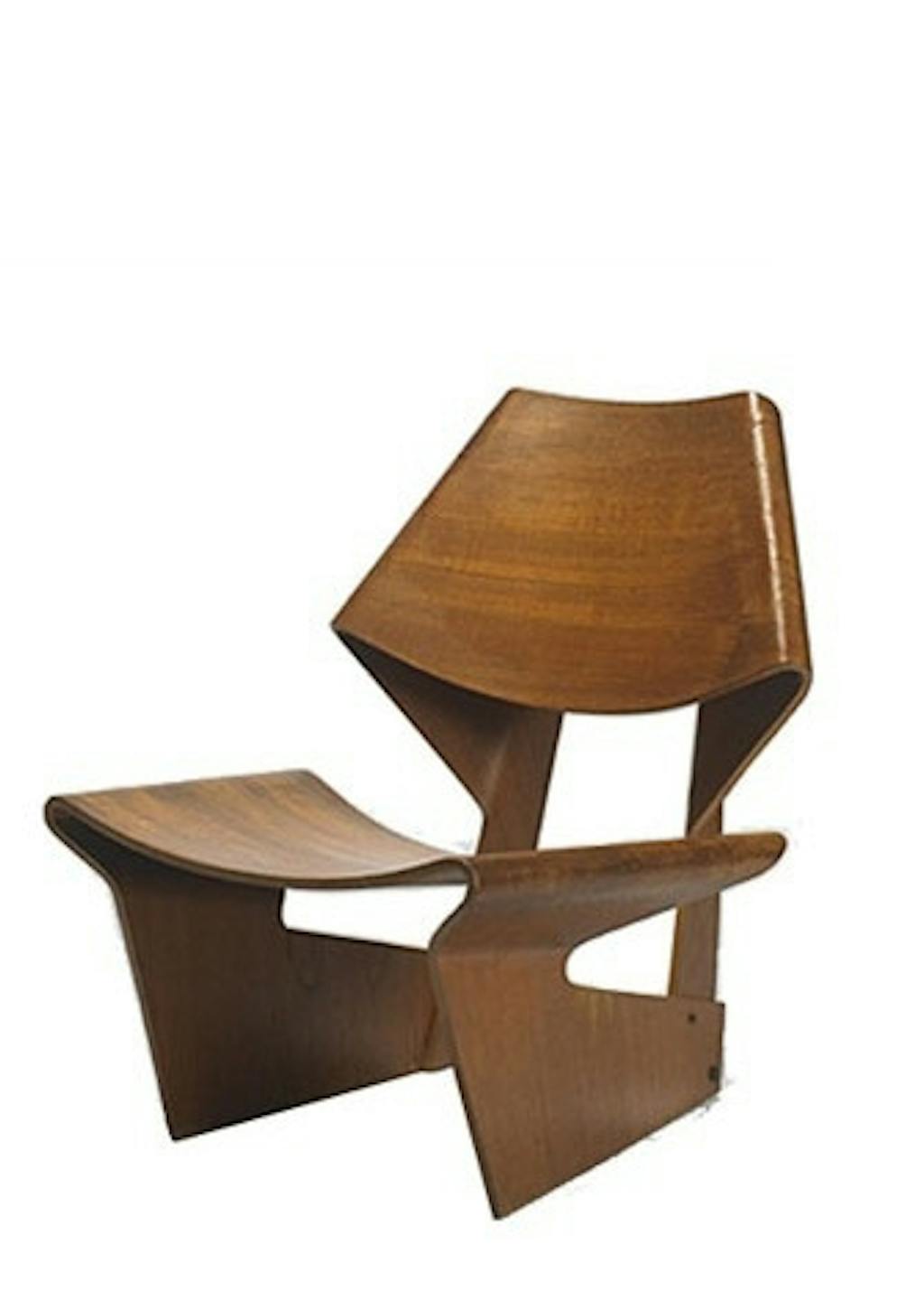 Grete Jalk - Lamineret stol Grete Jalk - Lamineret stol