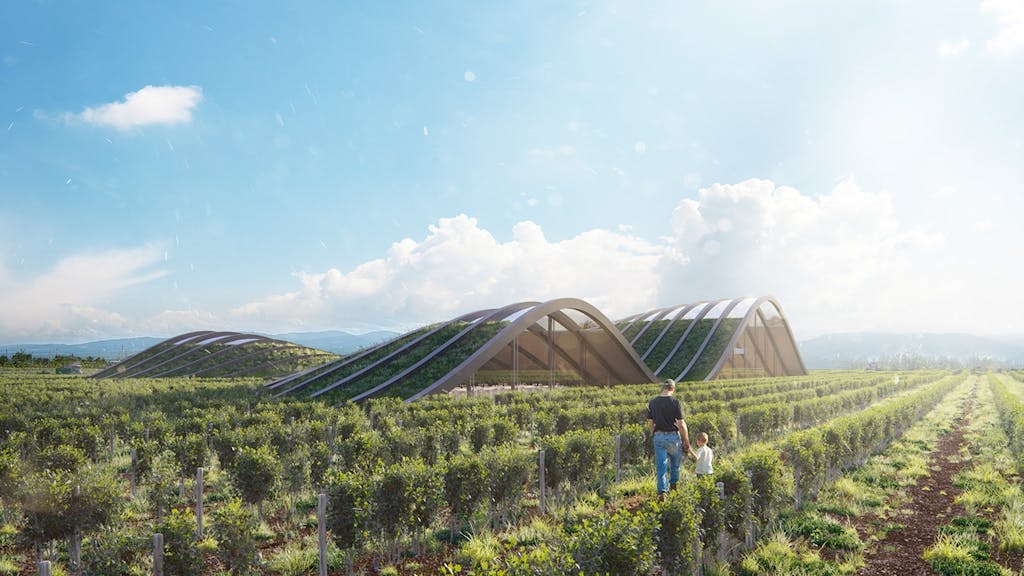 arkitektur vingård vinmark