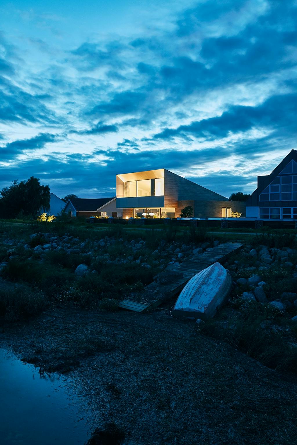 Villa udsigt moderne havudsigt