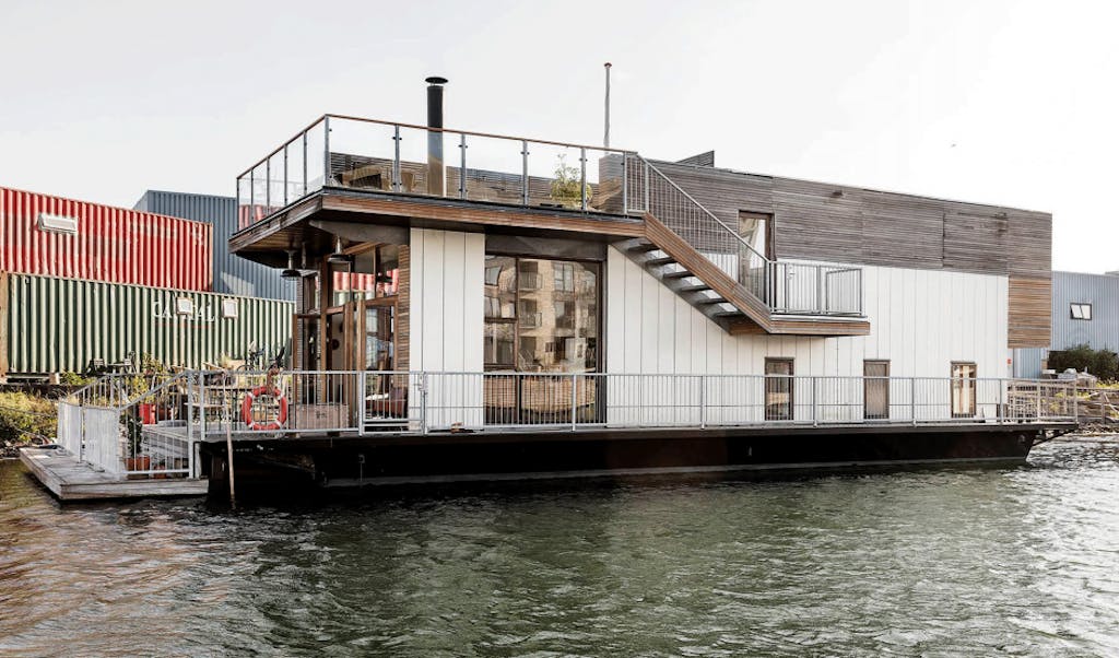 husbåd moderne køb til salg