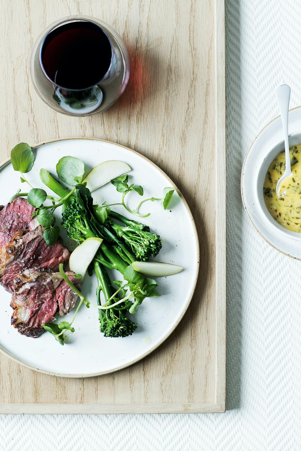 lam bearnaise løvstikke aftensmad opskrift