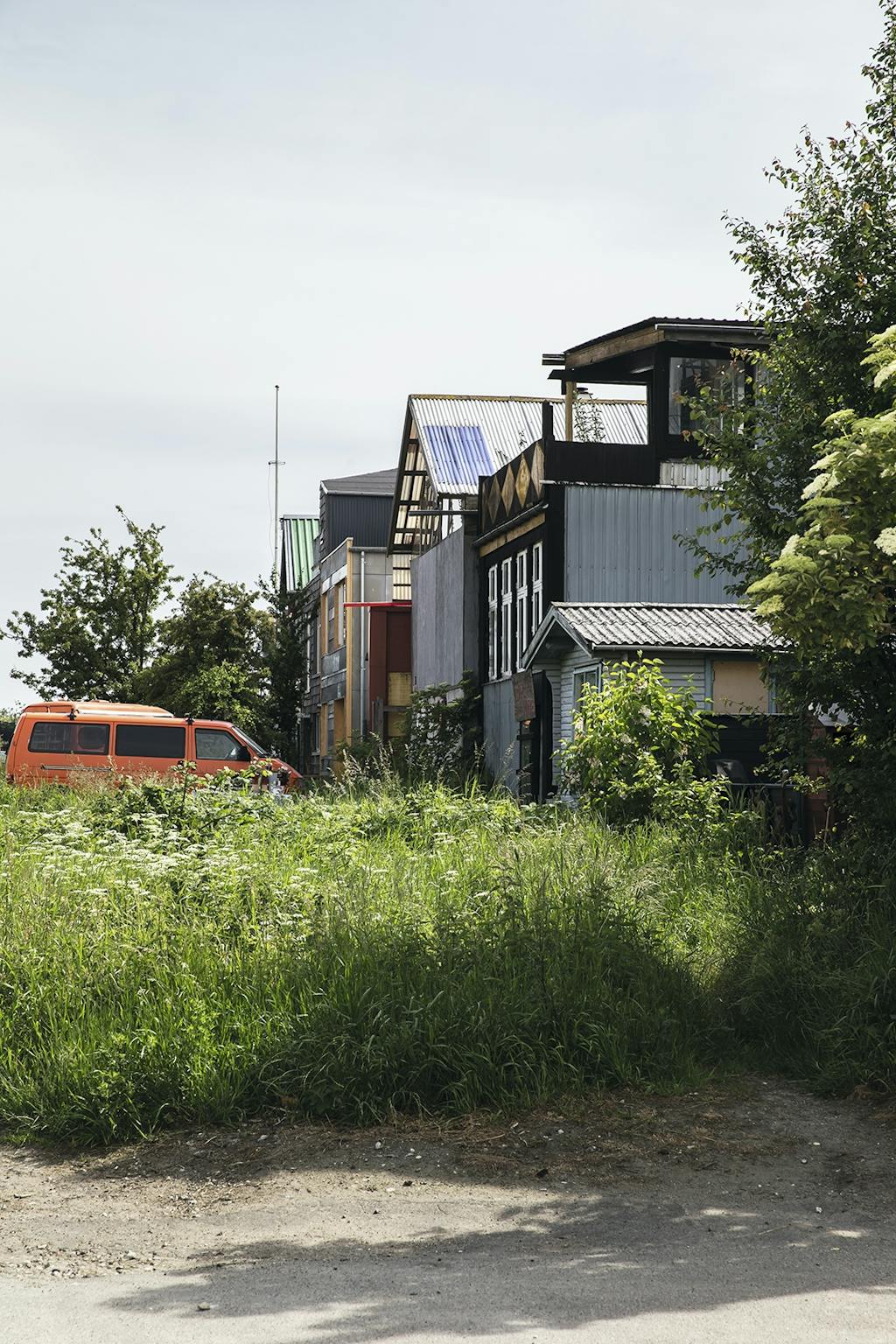 Sydhavnen facade træhus
