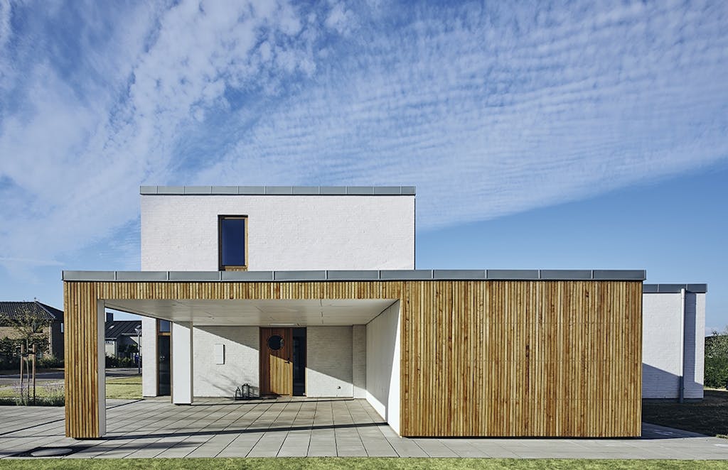 Funkisvilla arkitektegnede smarthjem Funkisvilla arkitektegnede smarthjem