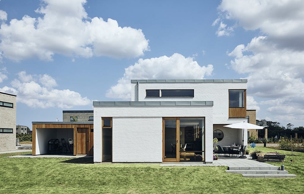 Funkisvilla terrasse træ Funkisvilla terrasse træ