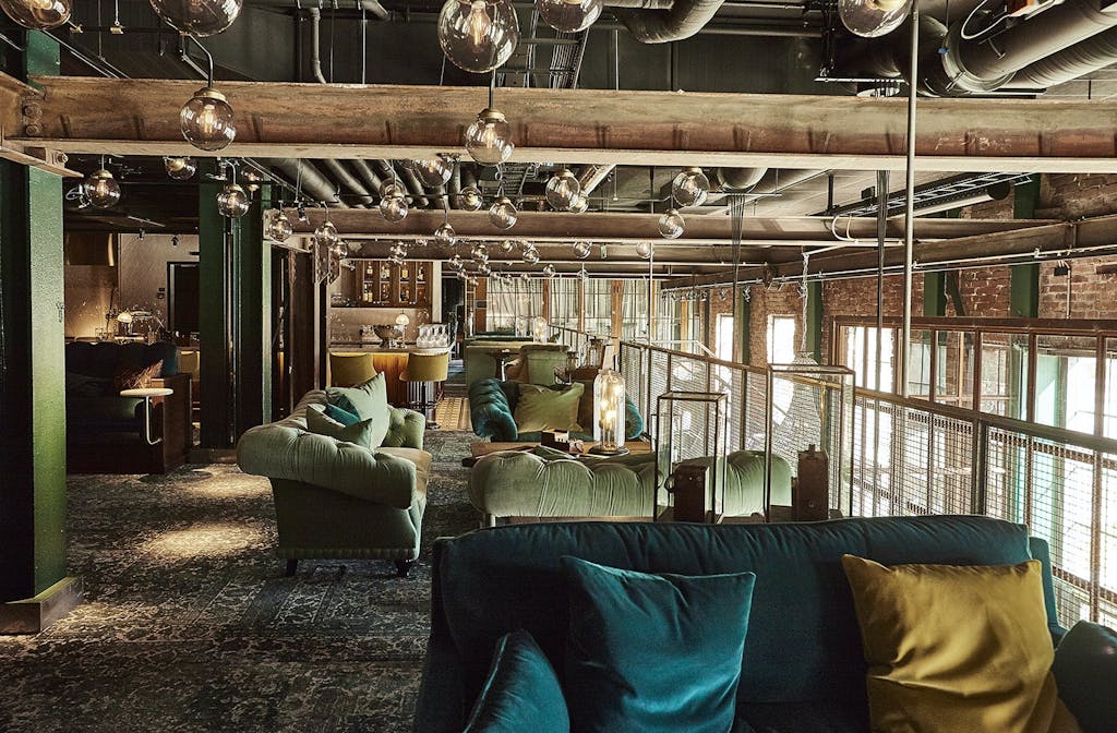 hotel sofaer luksus velour