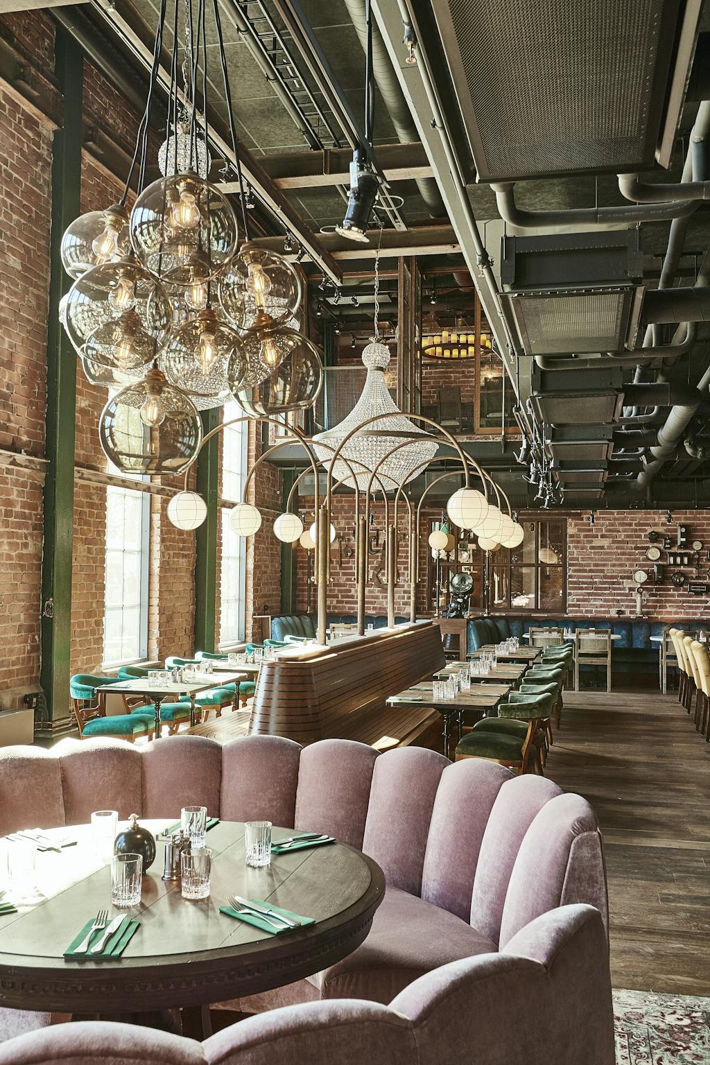 Hotel restaurant luksus velour