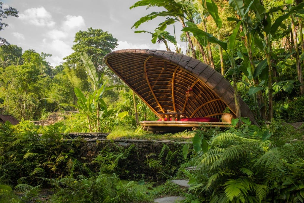 Bambus restaurant arkitektur