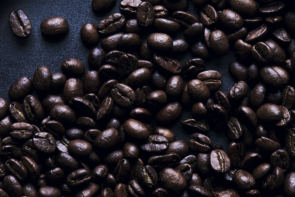 kaffe kaffekorn bønner