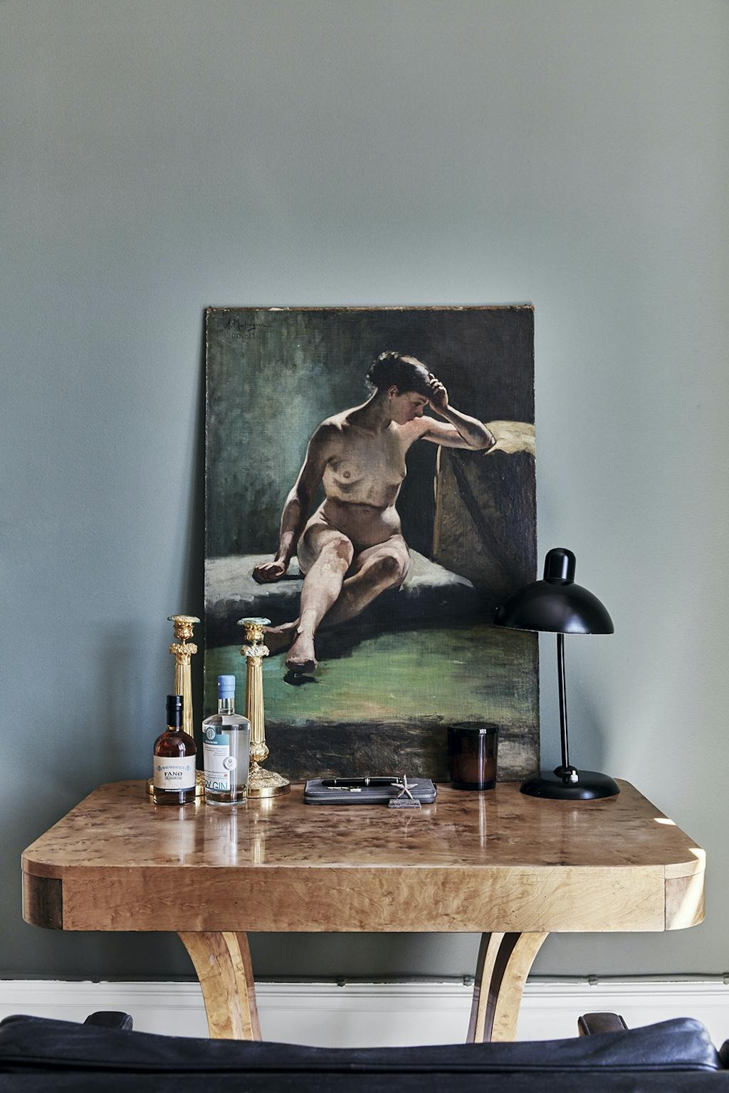 Kunst skrivebord maleri Kunst skrivebord maleri