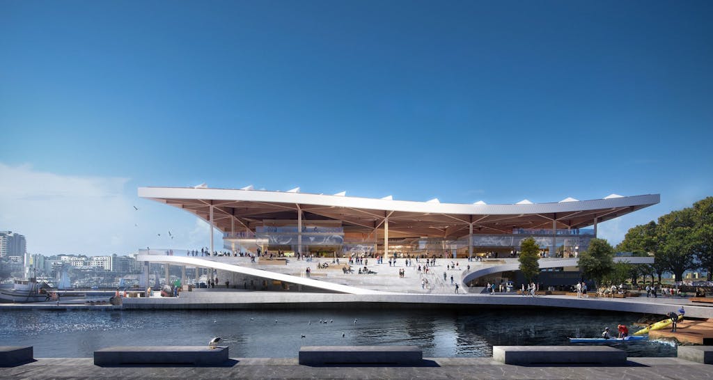 3XN design sydney fish market