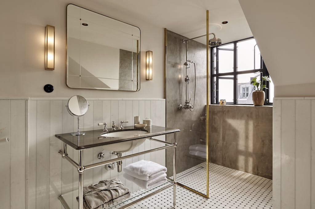 hotel sanders badeværelse messing københavn