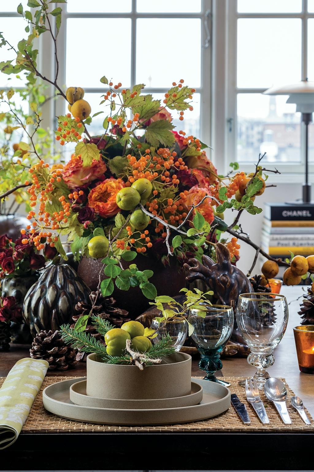 uffe buchard julebord julepynt spisebord