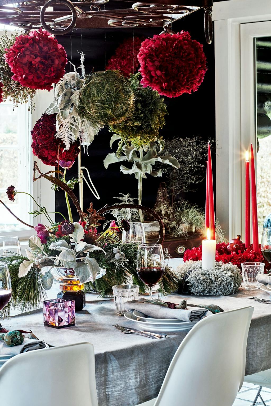 jul juledekoration julebord opdækning pynt blomster jul juledekoration julebord opdækning pynt blomster