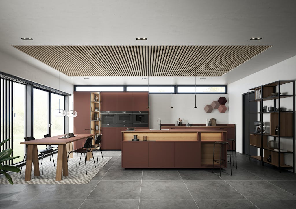 Svane Køkkenet køkkentrends 2019 bladrød