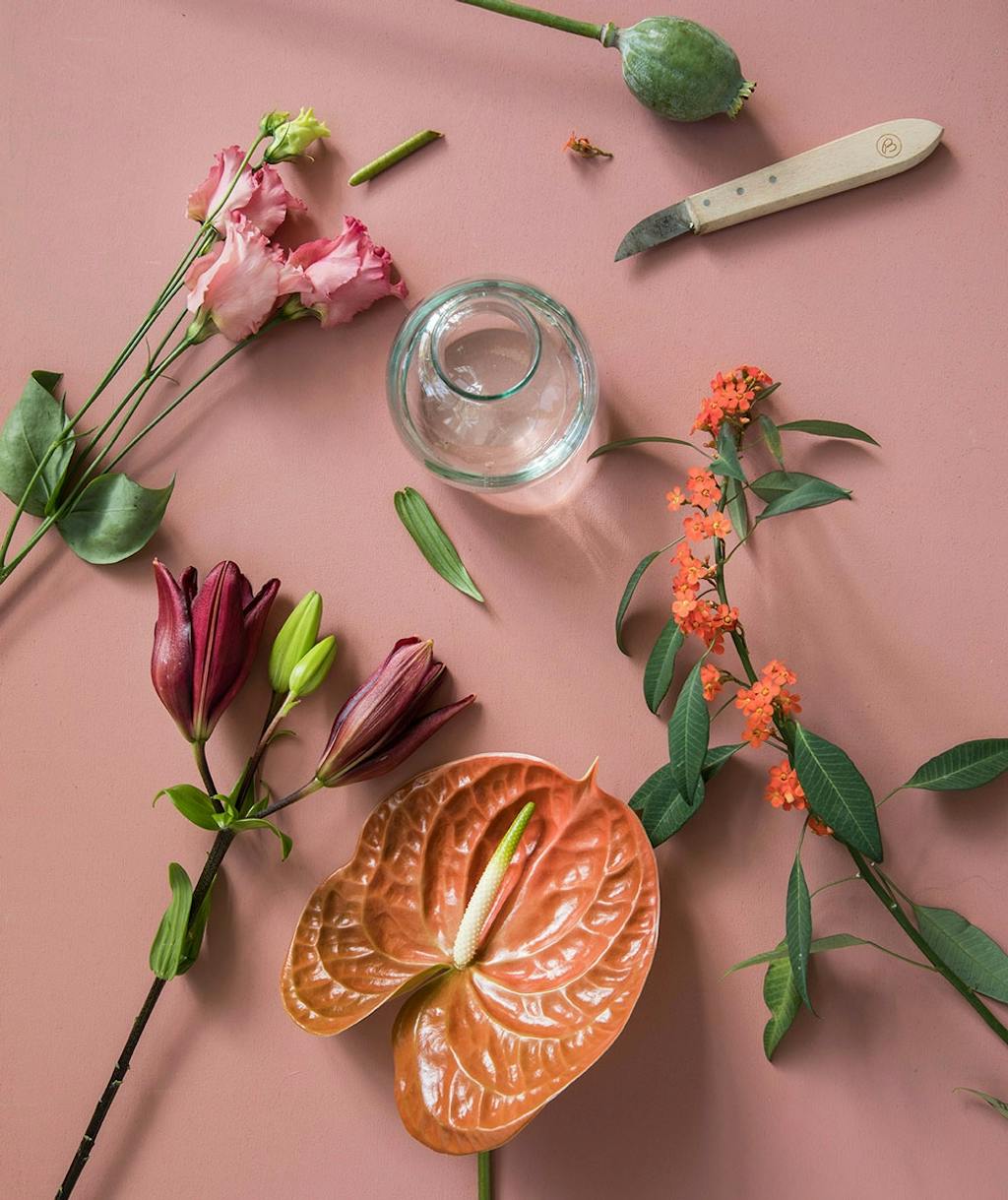 Bloomon blomsterbindingskursus