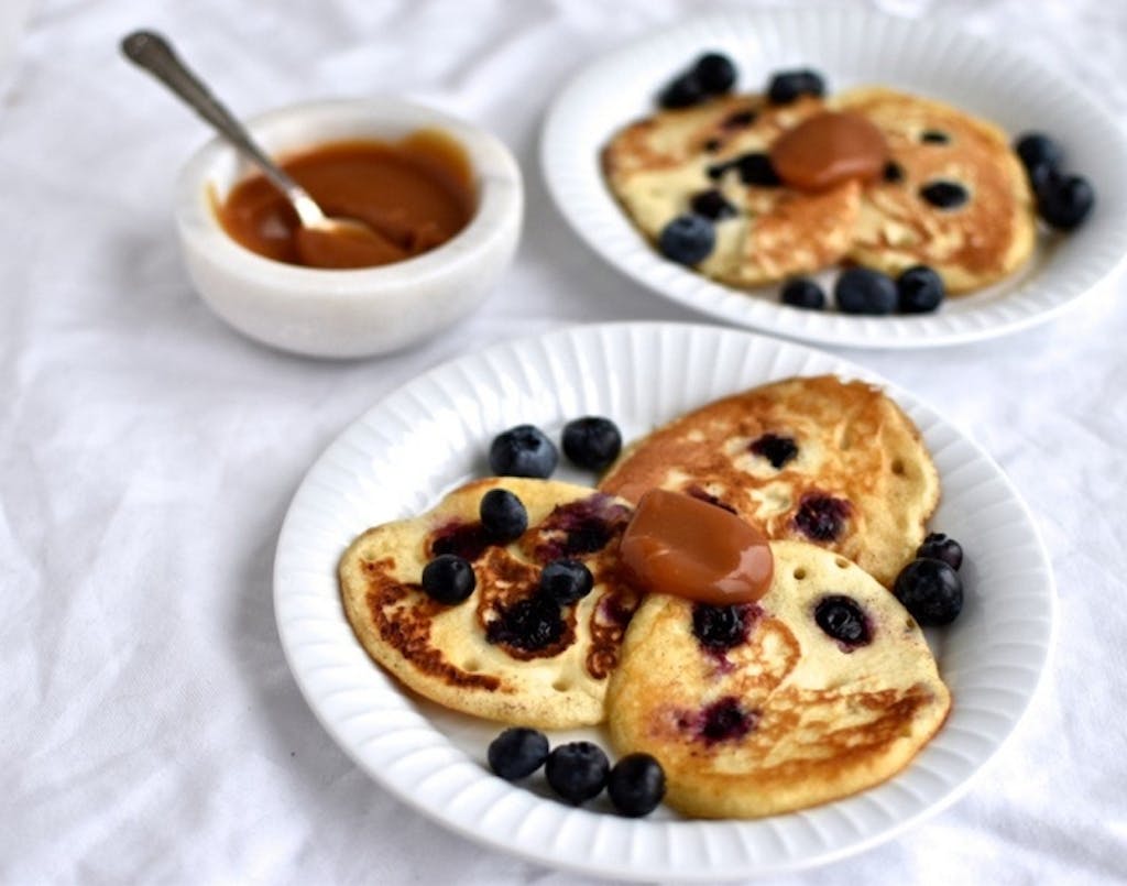 blåbærpandekager morgenmad