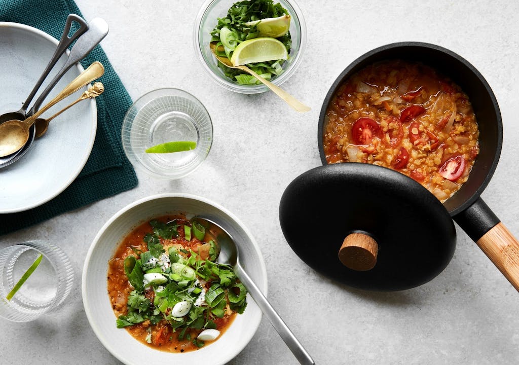 glutenfri opskrift på aftensmad dhal