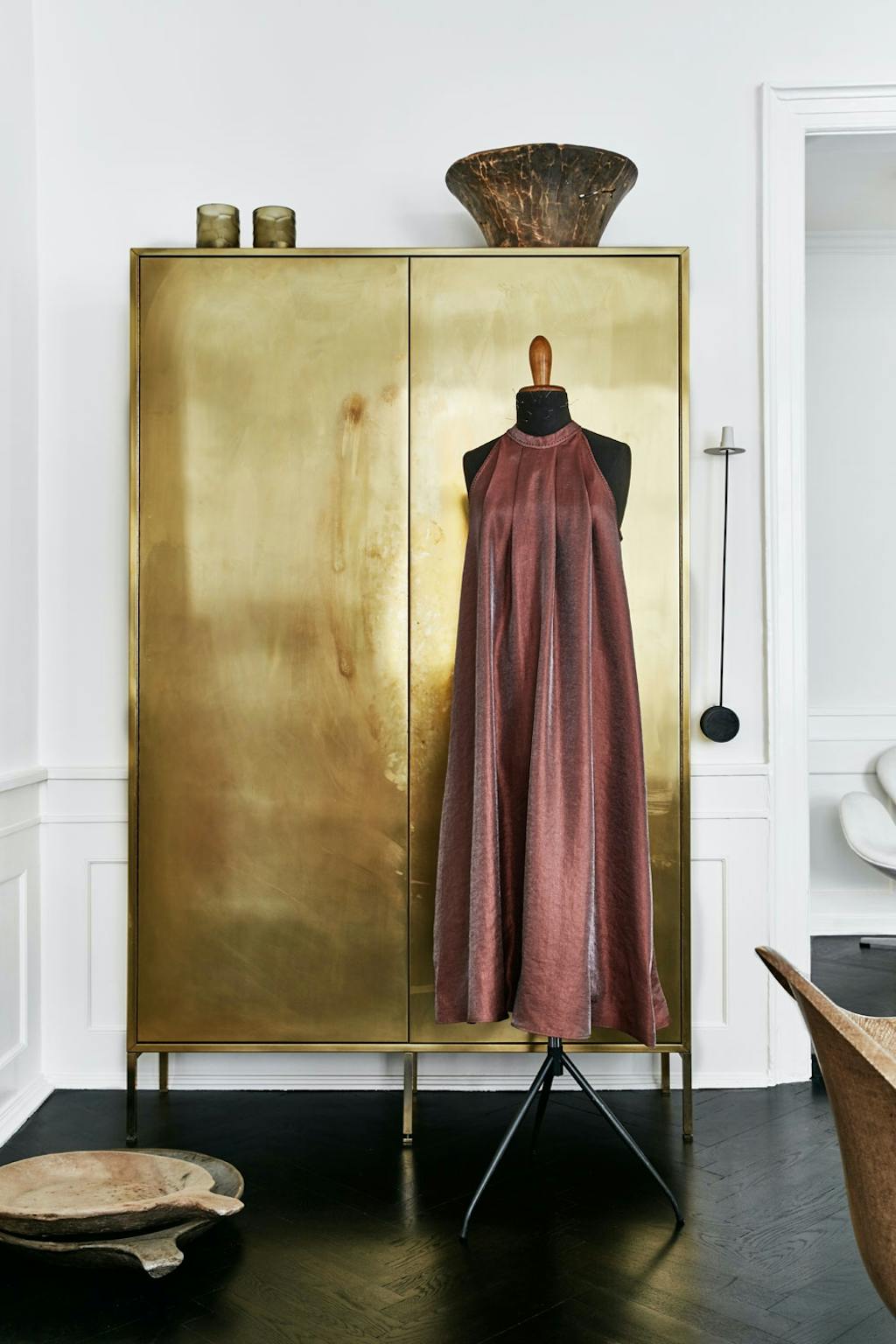 Det gylne metallet som en rød tråd