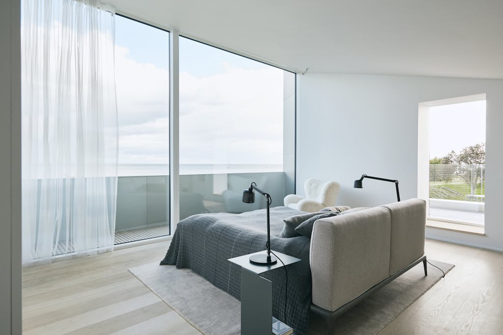 Unik utsikt fra soverommet