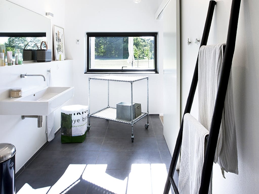 Fin utsikt til skogen