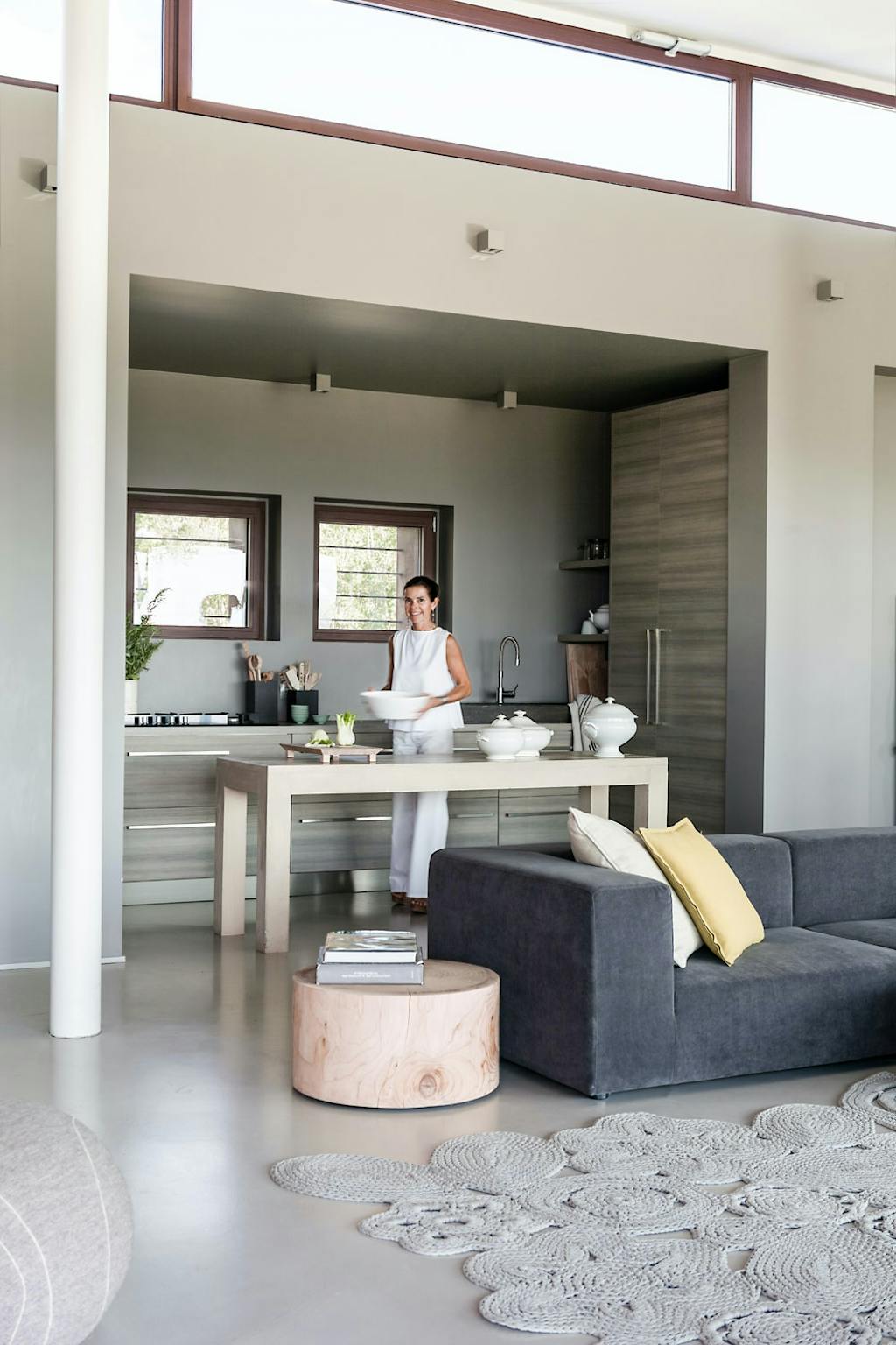 Avslappet og åpent allrom