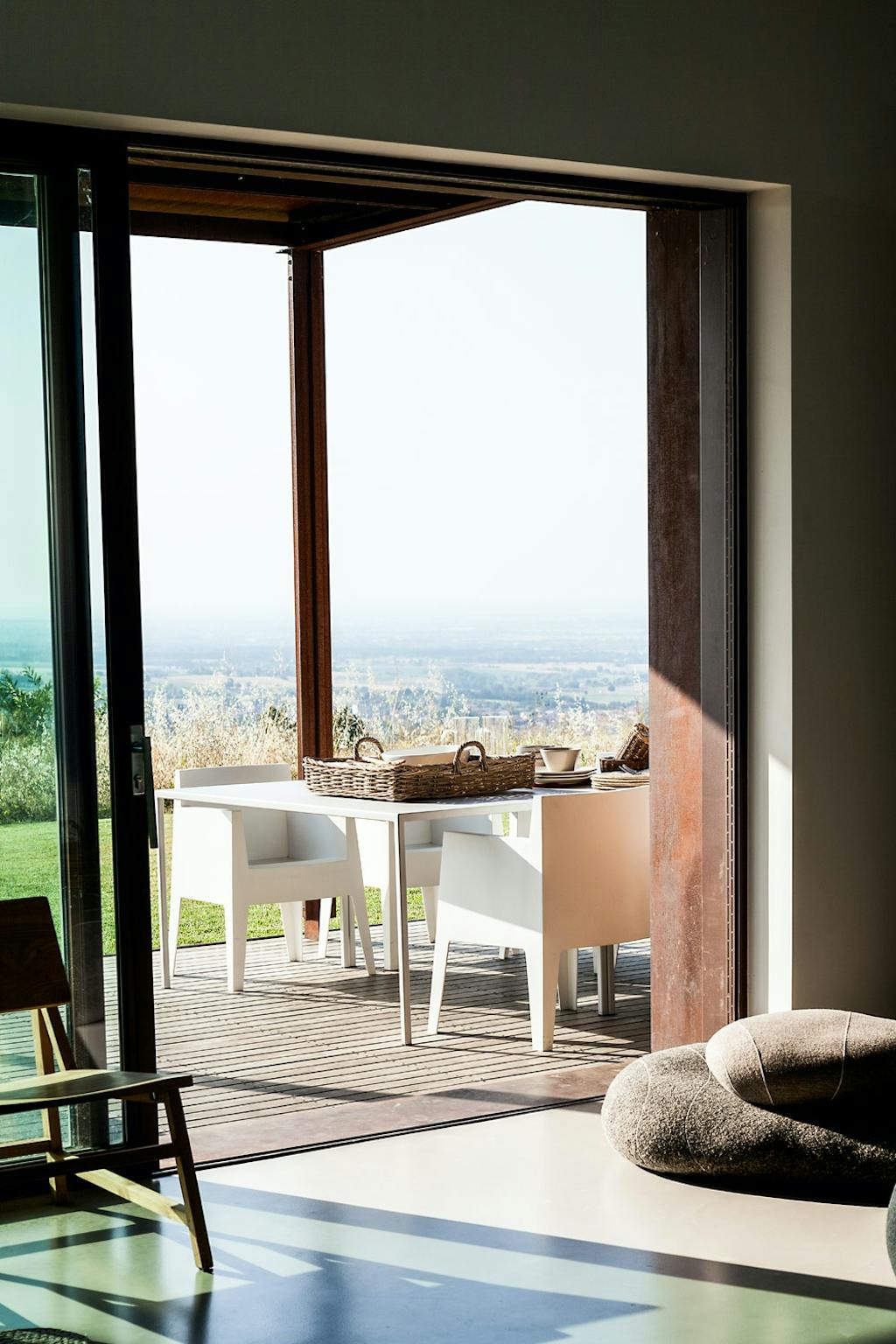 Full avkobling på terrassen