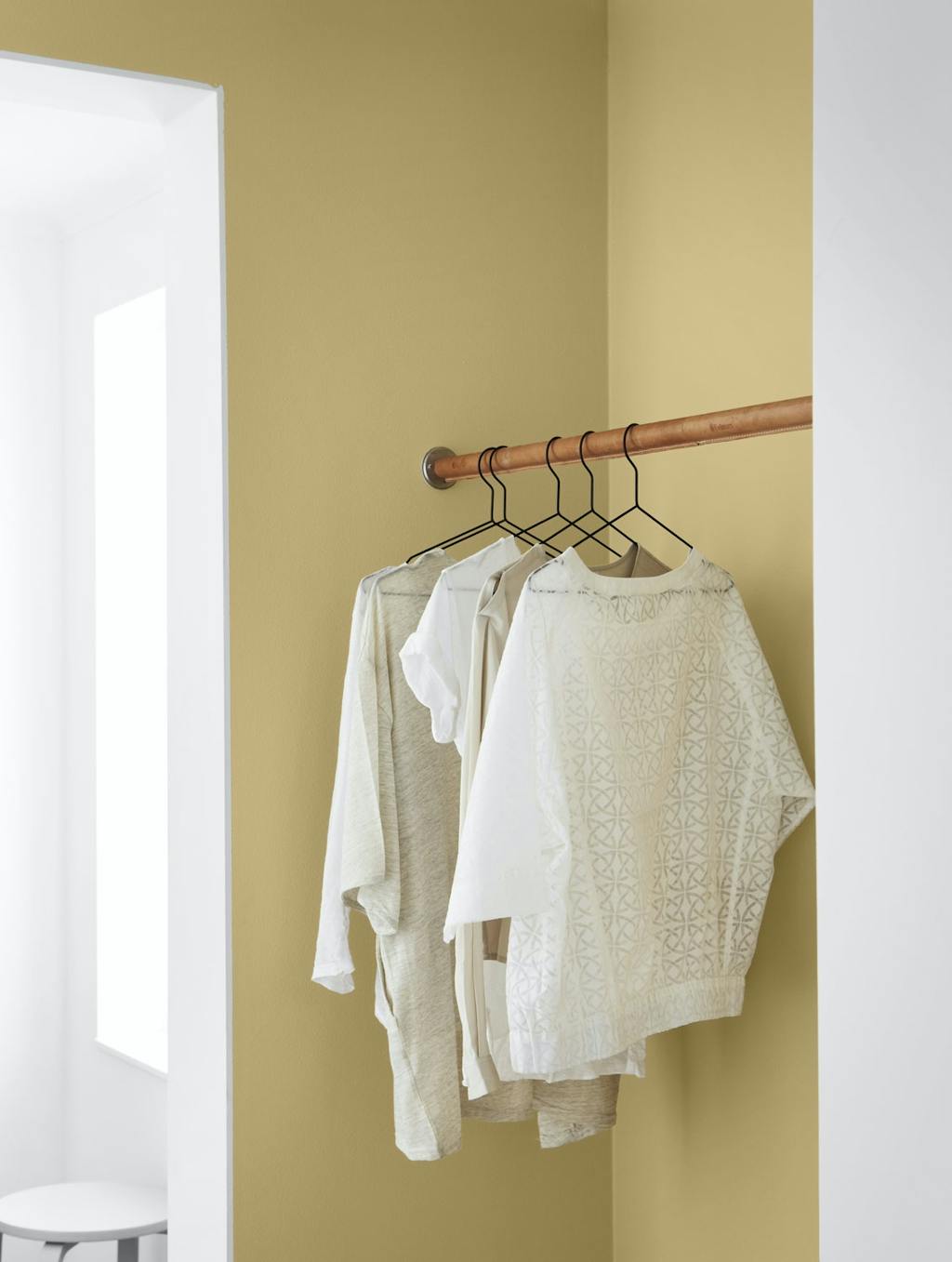 Garderobe på utstilling