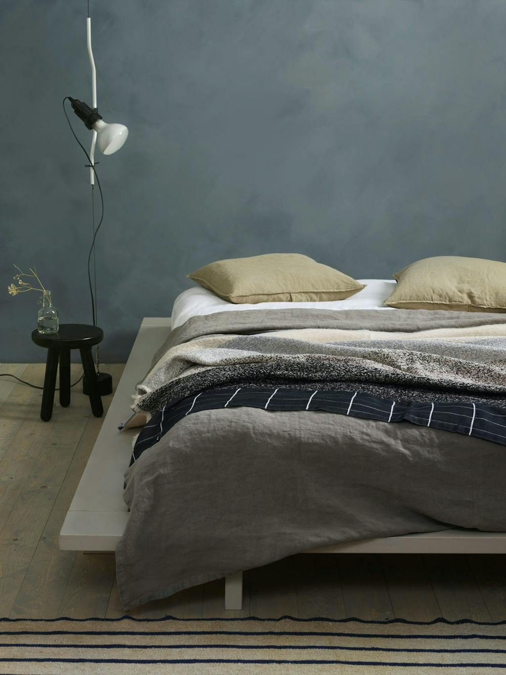 Rett nyanse på veggen