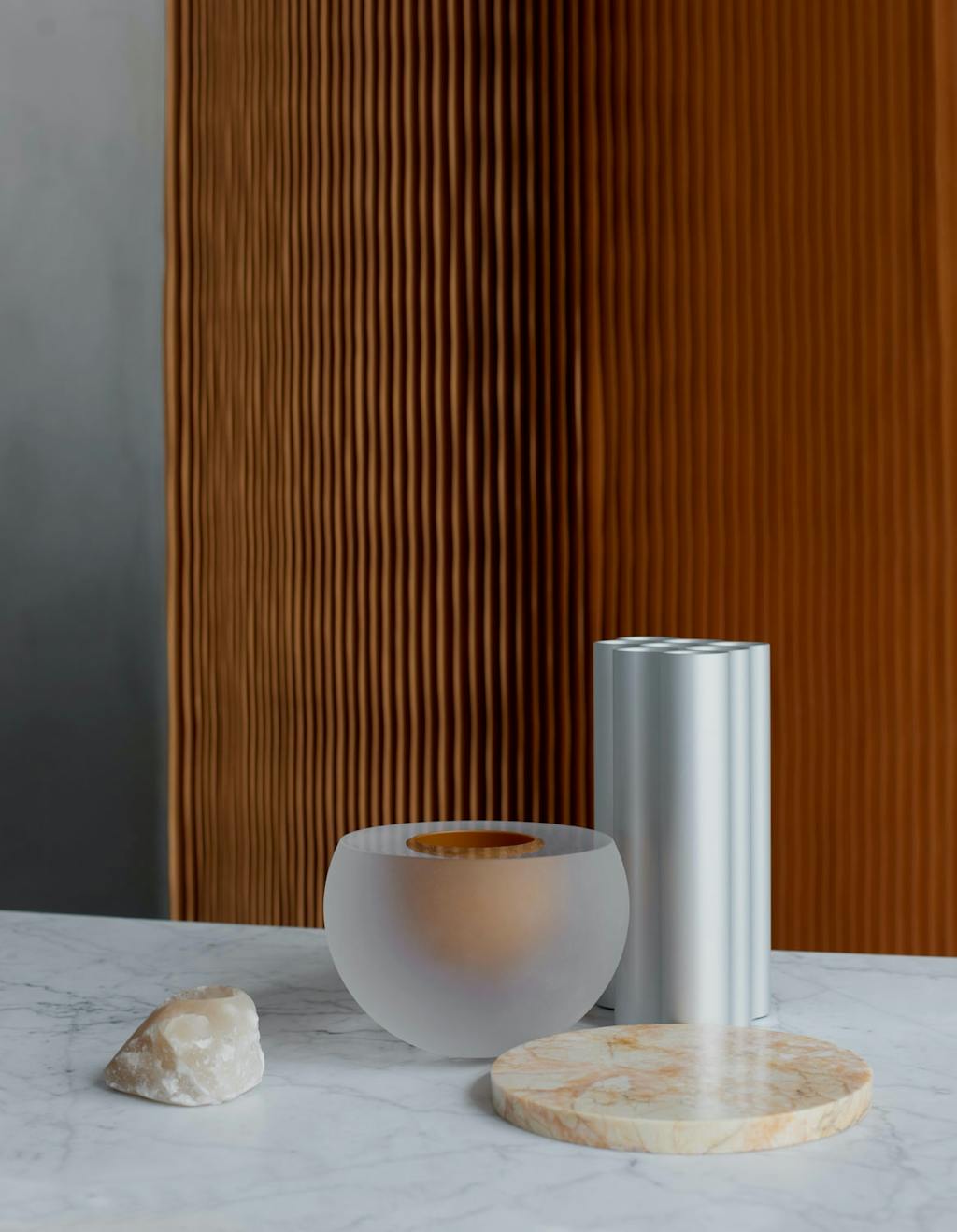 Materialer på utstilling