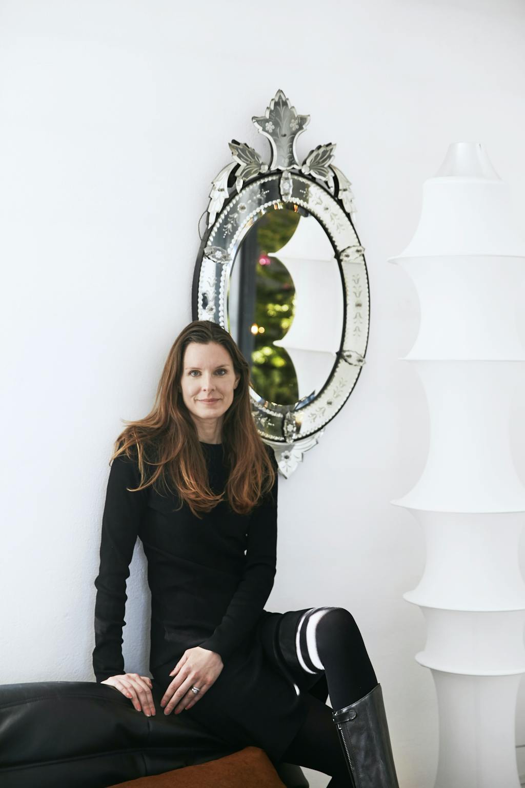 Slik ser det ut hos en stylist. 