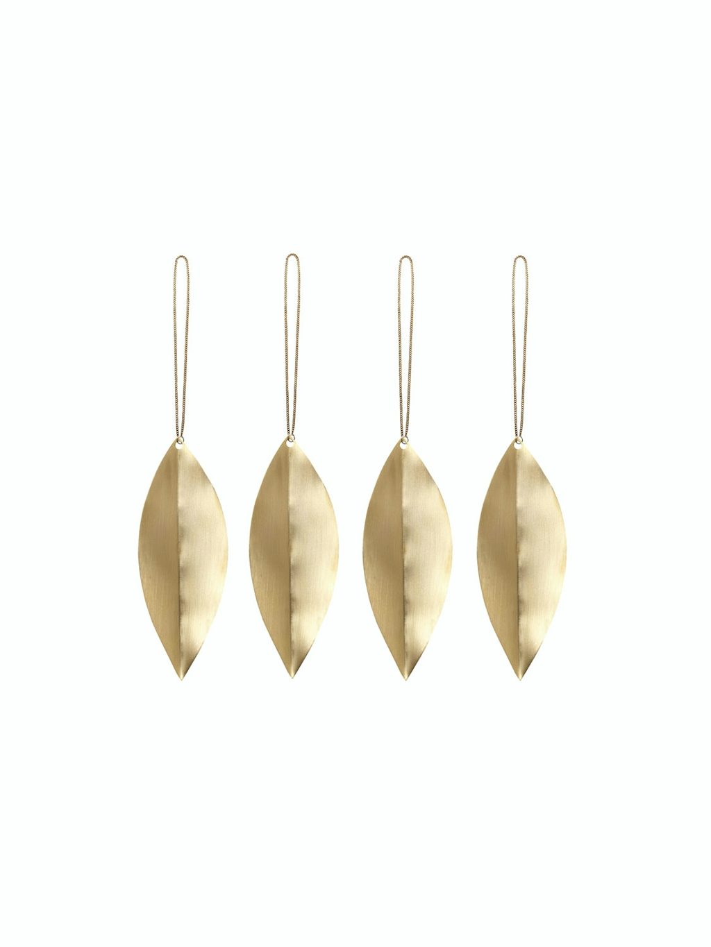 Messingblad til juletreet fra Ferm Living Juletrepynt i messing