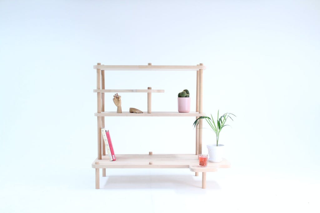 Bærekraftig DIY-hylle