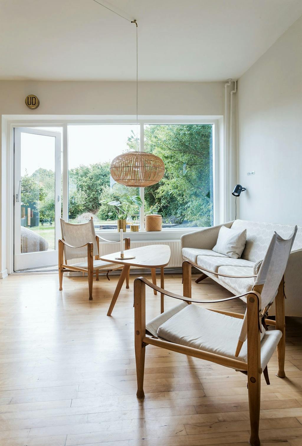 Klassisk design i tidløs stue