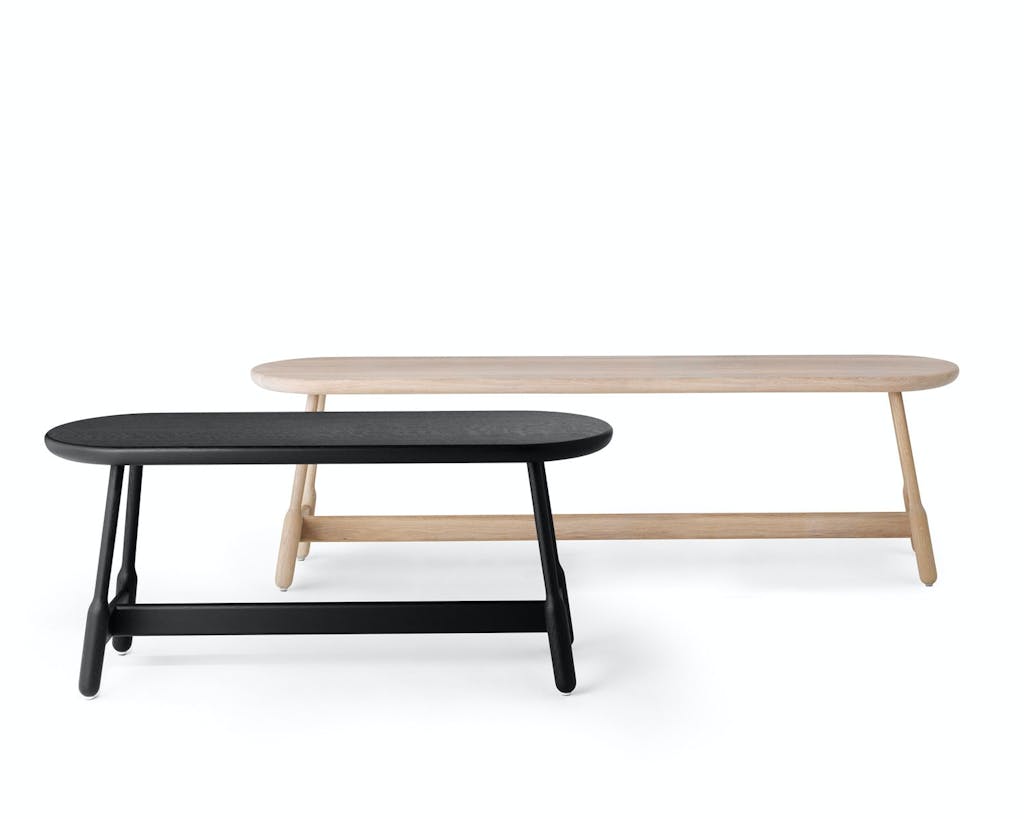 Benk av FSC-sertifisert skog