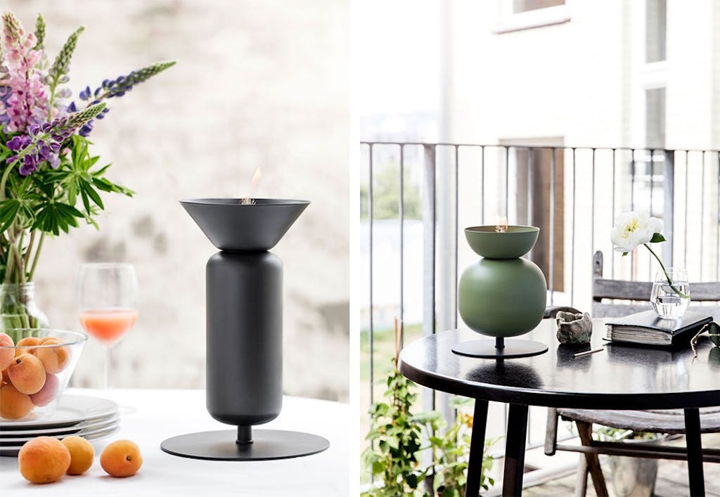 Stemningsfullt lys i natten