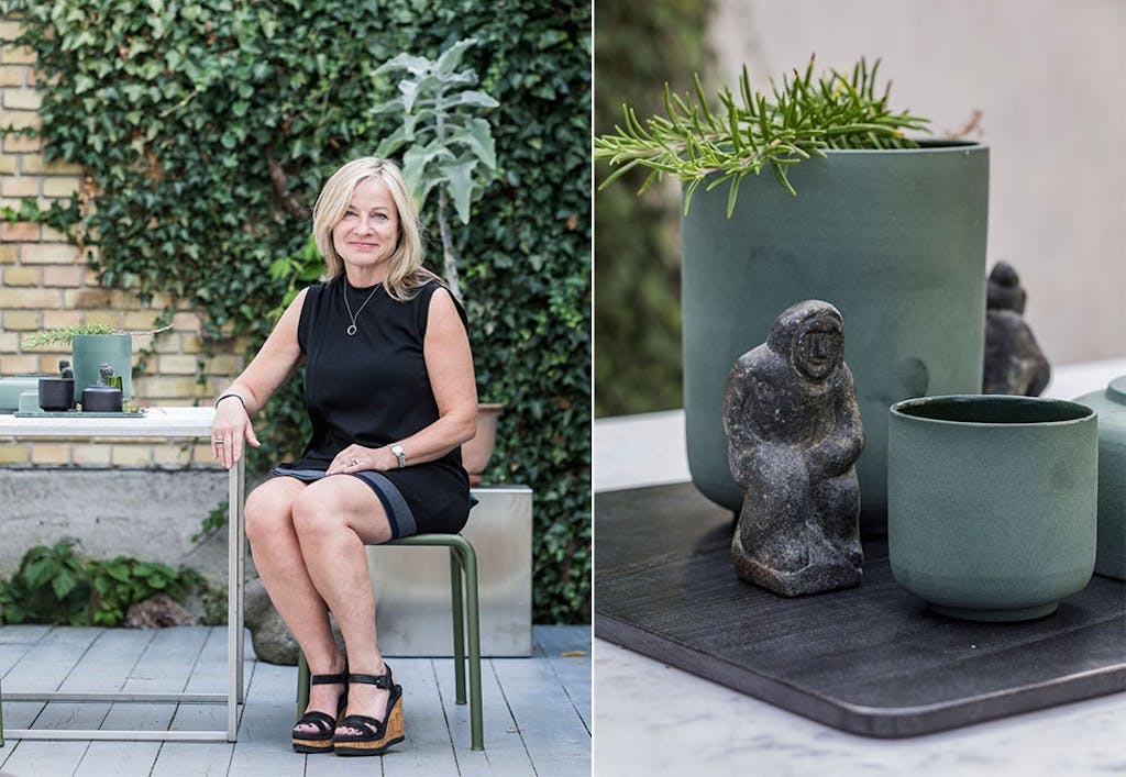 Innreder med minimalt fokus på arbeid