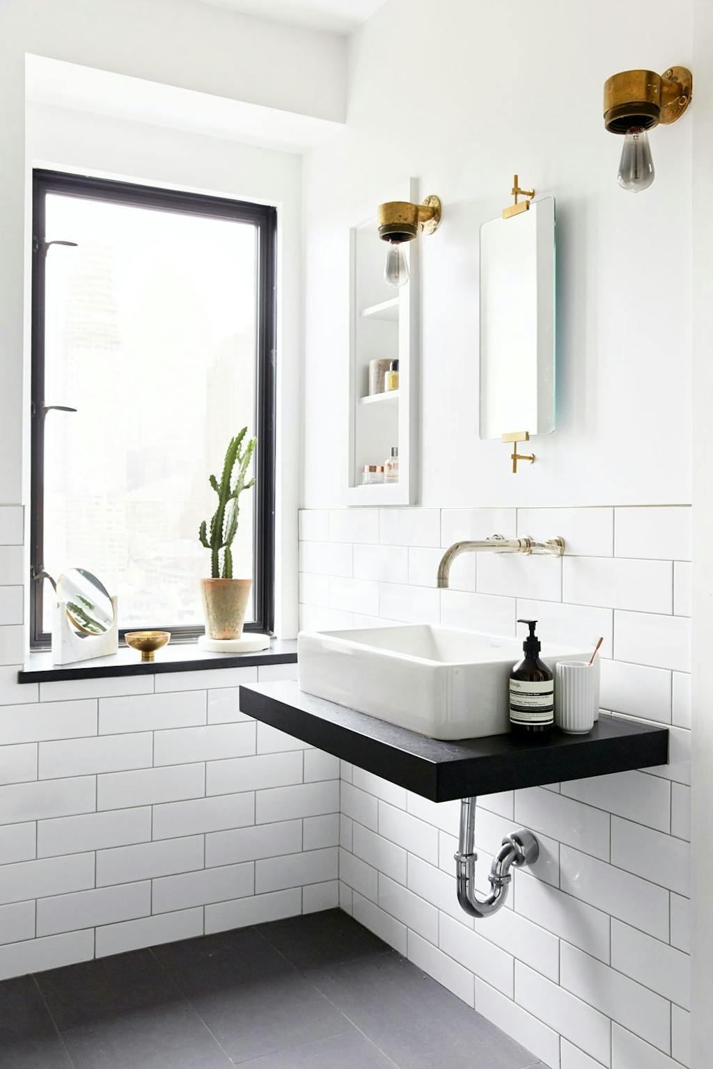 Badet følger stilen