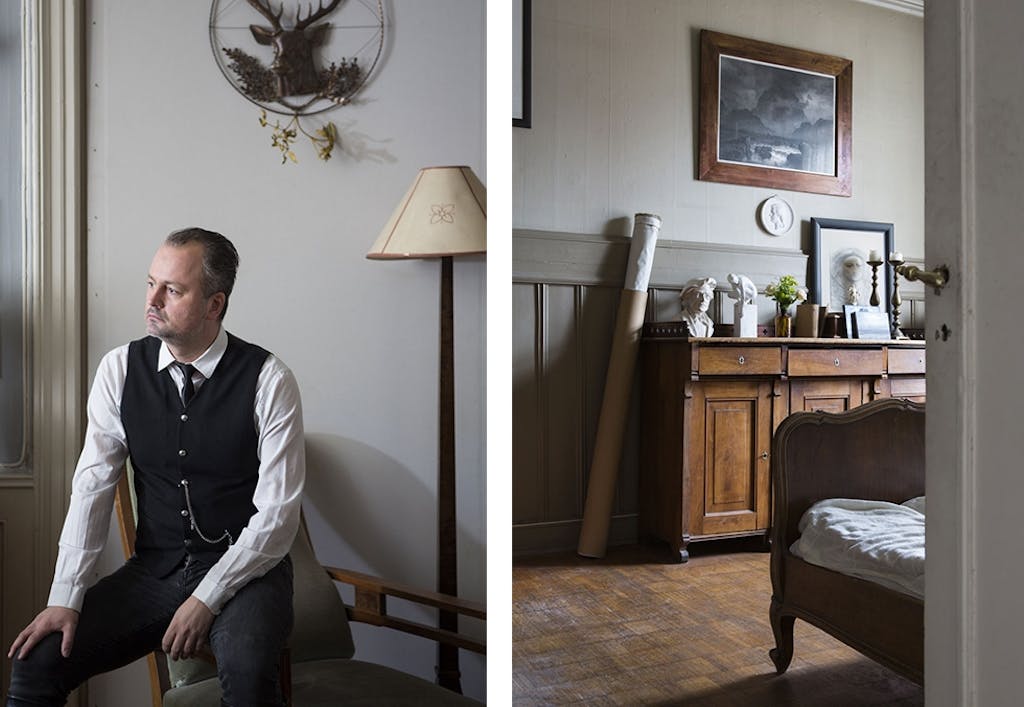 Boligbesøk hos billedkunstner Christopher Rådlund