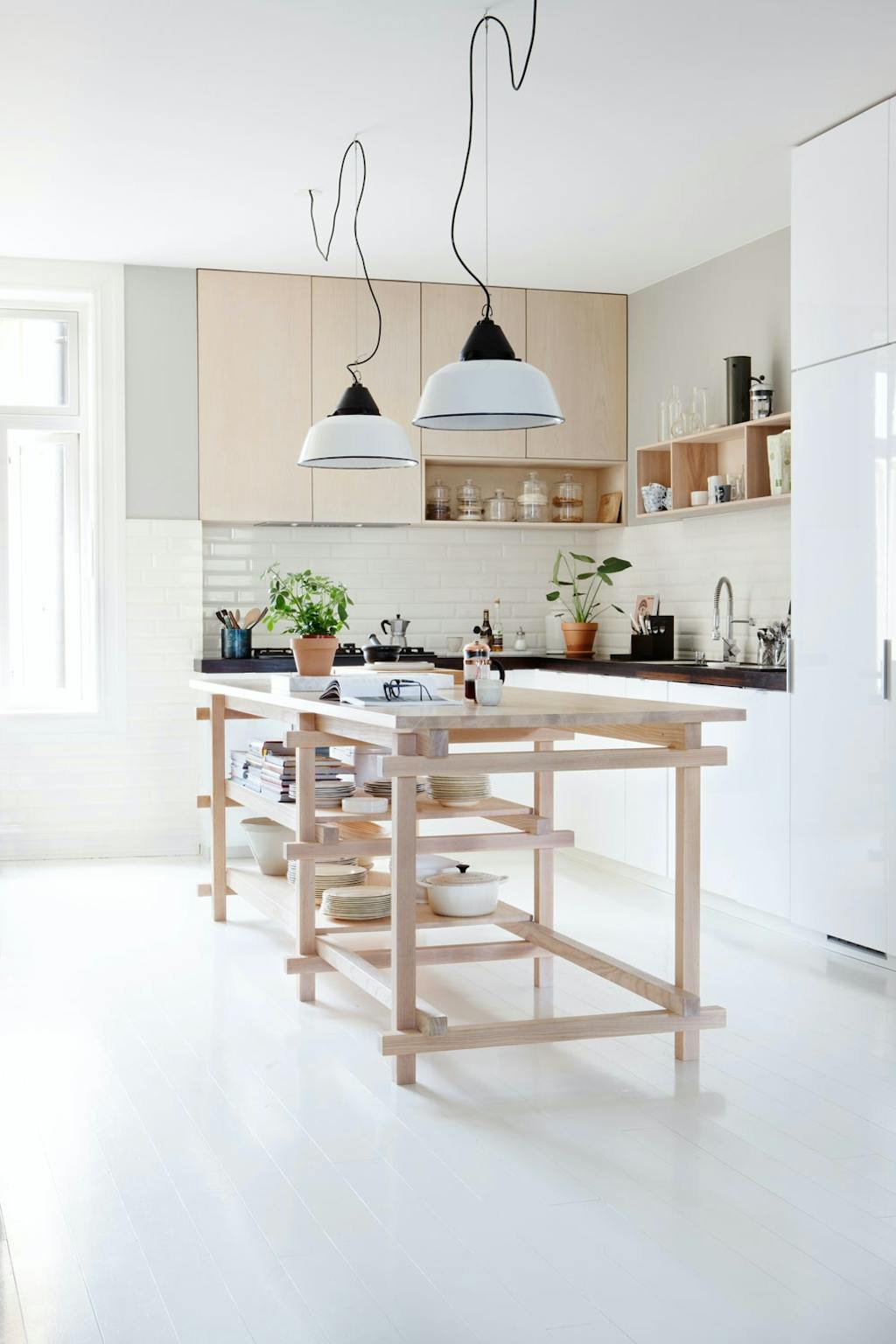 Spesialdesignet kjøkkenøy